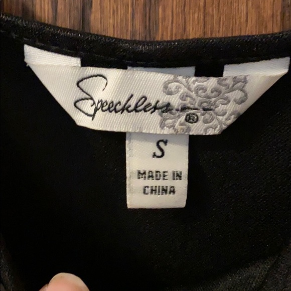 Black Sequin High-Low Dress - Picture 4 of 5